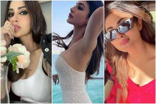 मौनी रॉय की लेटेस्ट PHOTOS ने बटोरी सुर्खियां, अपनी दिलकश अदाओं से किया घायल...देखें हॉट तस्वीरें