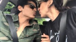 Karanvir Bohra Gets Caught By Moral Police Aka Daughter; Deprived of Kissing His Own Wife