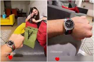 Disha Parmar Gifts Rahul Vaidya a Stylish Watch Worth Rs 71K as he Leaves For Khatron Ke Khiladi 11