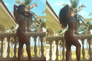 Krishna Shroff Raises Mercury Level With Her Hotness in Sultry Blue Bikini, Fans Call Her 'Lava'