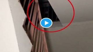 Bhoot Ka Video: कैमरे में कैद हुई भूतिया हरकत, सालों से बंद पड़ी इमारत में घूम रहे थे भूत | देखें Viral Video