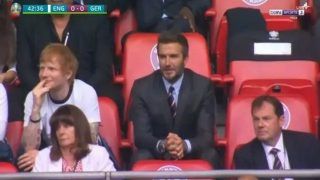 David Beckham-Ed Sheeran Spotted Together at Wembley During EURO 2020 Game Between England-Germany, Twitterverse React