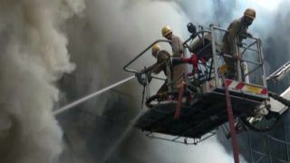 BREAKING: Massive Fire at Clothing Showroom In Delhi's Lajpat Nagar, 30 Fire Tenders at Spot