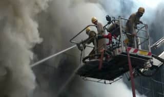 Massive Fire at Clothing Showroom In Delhi's Lajpat Nagar, 30 Fire Tenders at Spot