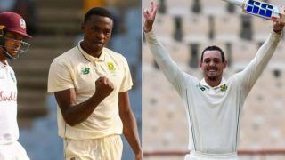 Kagiso rabada lungi ngidi anrich nortje guide south africa to win by inning in 1st test wi vs sa 4735954