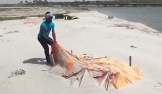 Rains Expose More Graves in UP, Officials Hold Cremations