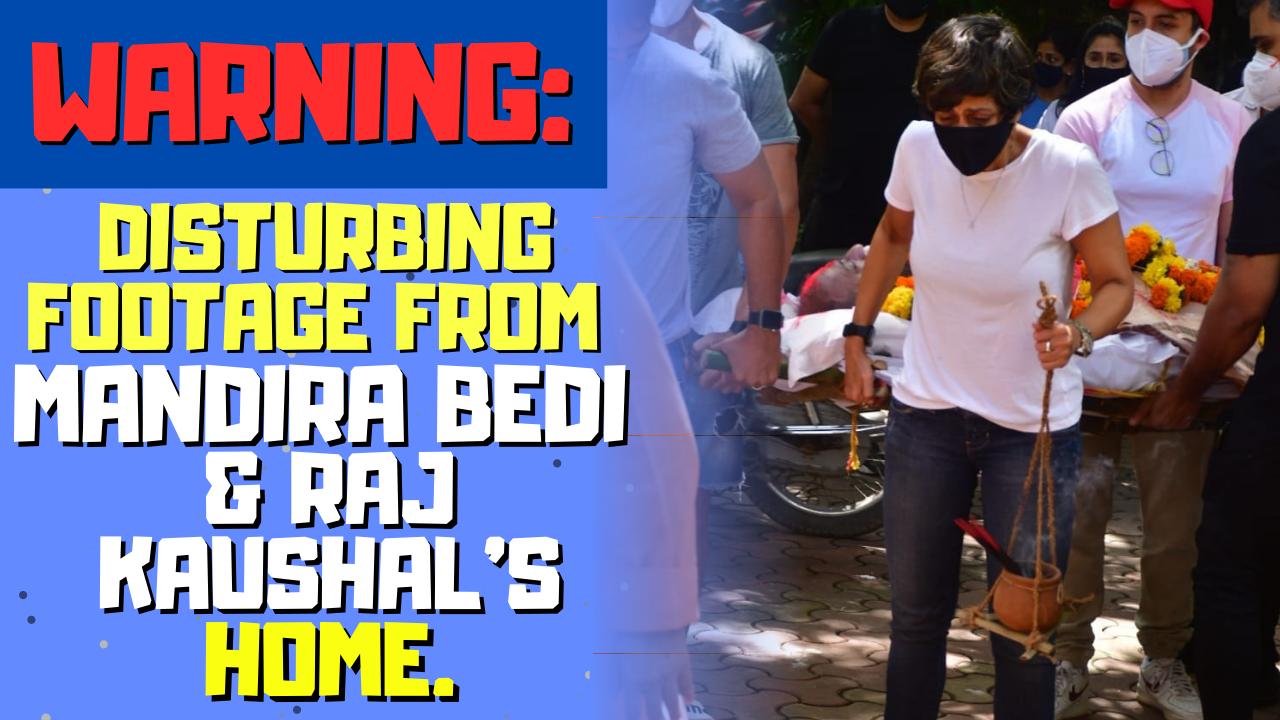 Raj Kaushal Funeral: Wife Mandira Bedi and Family Bids Raj Kaushal an Emotional Goodbye | Inside Video