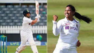 INDW vs ENGW 2021 Match Report: Debutants Sneh Rana, Shafali Verma Secure Thrilling Draw For India Women Against England in One-Off Test