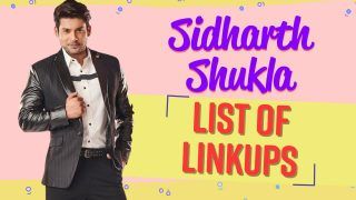 Sidharth Shukla: List of Link Ups From Drashti Dhami to Rashami Desai| Watch Video To Know Them All