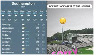 'Poor Planning' - Fans SLAM ICC After Rain Plays Spoilsport at Southampton