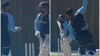 WATCH: Kohli Giving Throwdowns & Tips to Rohit Will Lift Your Mood! WATCH: Kohli Giving Throwdowns & Tips to Rohit Will Lift Your Mood!