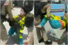 Woman Tries to End Life by Jumping Into Jhelum River, J&K Police Prevent Suicide Bid | Watch