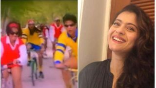 शाहरुख खान संग साइकिल चलाते हुए जब गिर पड़ी काजोल, Bicycle Day पर एक्ट्रेस ने शेयर किया फनी वीडियो