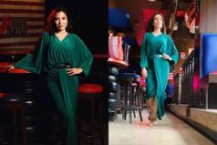 Taarak Mehta Ka Ooltah Chashmah Actor Babita Aka Munmun Dutta Walks Ramp in Hot And Sexy Green Dress     Watch