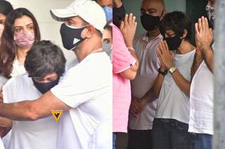 Ronit Roy Consoles Mandira Bedi as She Breaks Down at Husband Raj Kaushal's Funeral