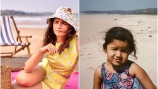 Alia Bhatt Shares Her Then-And-Now Pictures From Beach, Mumma Soni Razdan Says 'Awww baby'