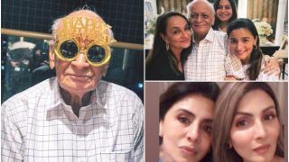 Alia Bhatt Celebrates Grandfather's 93rd Birthday With Ranbir Kapoor-Neetu Kapoor | See Pics