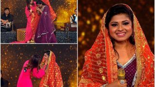 Indian Idol 12: Arunita Kanjilal's Big Moment, Sonu Kakkar Gifts Her 'Devi Maa Ki Chunar' | See Pics