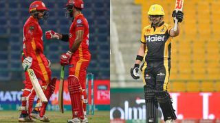 Match Highlights Islamabad United vs Peshawar Zalmi Updates PSL 2021: Zazai, Wells Shine as Peshawar Set Up Summit Clash Against Multan Sultans