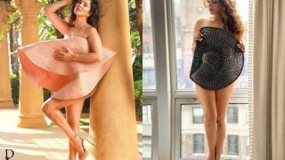 Shama Sikander Copies Sunny Leone's Nude Pose From Dabboo Ratnani Shoot- Do You See Any Difference?