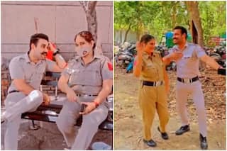 Bit Harsh! 2 Delhi Cops Face Action For Having a Little Fun While At Work | Watch Viral Video