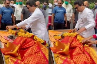 Video: Raj Thackeray Gets Emotional While Giving Farewell To Dog James