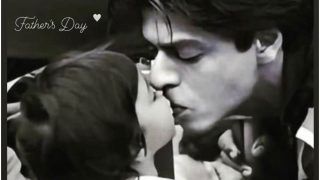 Suhana Khan Shares Unseen Childhood Pic of Herself Kissing Shah Rukh Khan Cutely, Superstar Misses His Baby