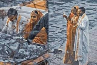 Ranveer- Deepika Padukone की लीक हुईं शादी की अनदेखी तस्वीरें, हाथ में शैंपेन का गिलास लेकर एन्जॉय करते आए नज़र
