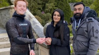 Diver Finds Lost Engagement Ring Of Indian-Origin Couple From England's Largest Lake