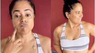 Sameera Reddy Makes Perfect Post About Body Positivity With Imperfect Back Flabs And Arms