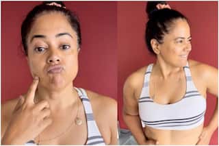 Sameera Reddy Makes Perfect Post About Body Positivity With Imperfect Back Flabs And Arms