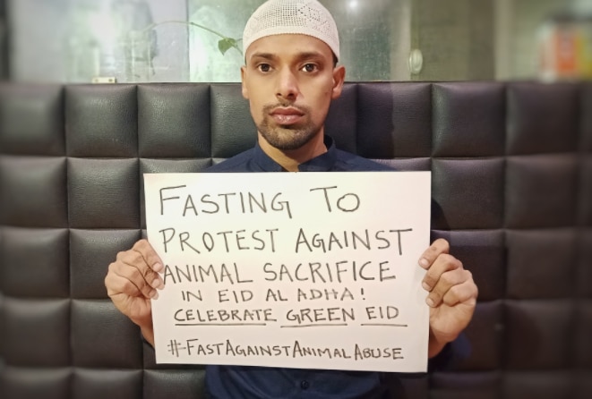 'Say No to Bloodshed': Muslim Man Observes 72-Hour Fast to Protest Against Animal Sacrifice on Eid