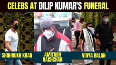 Dilip Kumar's Funeral: Amitabh Bachchan to Shah Rukh Khan, Celebs Who Attended Legendary Actors Funeral