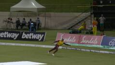 Catch of The Year! Fabian Allen Takes a One-Handed Screamer Near The Ropes | WATCH