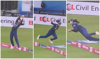 WATCH | Harleen Deol Takes an INSANE Catch During 1st T20I vs England Women