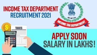 Income Tax Department Recruitment 2021: Get Job Without Giving Exam, Watch Video to Know How