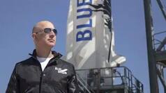 Amazon Boss Jeff Bezos To Fly To Space 'Beyond Karman Line' in Blue Origin. Details Here