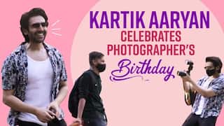 Spotted Kartik Aaryan: Kartik Won Hearts For His Sweet Gesture | Celebrates Photographer's Birthday And More