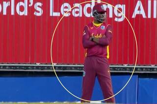 Kieron Pollard की हरकत ने किया हैरान, WI को 10 खिलाड़ियों संग करनी पड़ी फील्डिंग