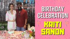 Happy Birthday Kriti Sanon: WATCH How Kriti Sanon Celebrated Her Birthday With Media At Maddock Films Office Khar