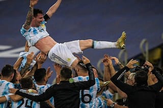 WATCH | How Messi & Argentina Celebrated End of Copa America Draught After 28 Years