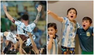WATCH | Messi's Kids Celebrating Daddy's Historic Win is Oh-so-Adorable