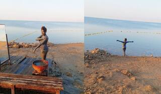 समंदर किनारे मोनोकिनी पहन Mud Bath ले रही हैं बबिता जी, दिखा एक्ट्रेस का बोल्ड और ग्लैमरस अंदाज