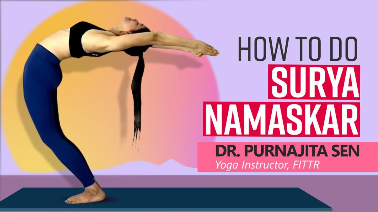 Surya namaskar A sun salutation yoga asanas sequence set vector  illustration 2416978 Vector Art at Vecteezy