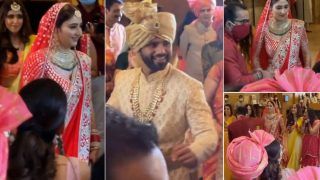 Rahul Vaidya Disha Parmar Wedding: एक दूजे के हुए राहुल-दिशा, शादी का वीडियो हुआ वायरल