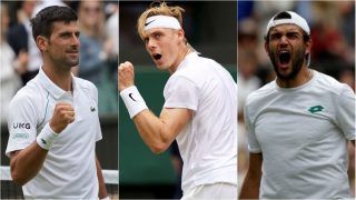 Wimbledon 2021 HIGHLIGHTS AND RESULTS, Semifinal Updates: Djokovic Beats Shapovalov in Straight Sets to Set up Berrettini Showdown in Final