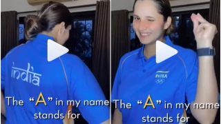 Sania Mirza Grooves Wearing Indian Kit For Tokyo Olympics, Reveals What ‘A’ in Her Name Stands For | Watch