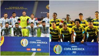 Match Highlights Argentina vs Ecuador Updates COPA AMERICA 2021: Argentina Beat Ecuador 3-0 to Book a Semi-Final Date With Colombia
