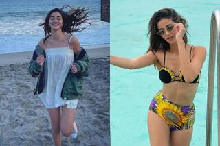 Ananya Panday ने 'कहो न प्यार है' वाले मोमेंट को किया रिक्रिएट, समंदर किनारे दिए हॉट पोज...Photo