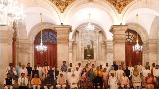 Modi Cabinet Reshuffle: मोदी मंत्रिमंडल में बड़ा फेरबदल- सिंधिया, सोनोवाल, राणे समेत 43 मंत्रियों ने ली शपथ; देखें पूरी List